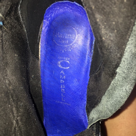 Jeffrey Campbell Mulder-Hi Leather Combat Boots - Picture 3 of 5